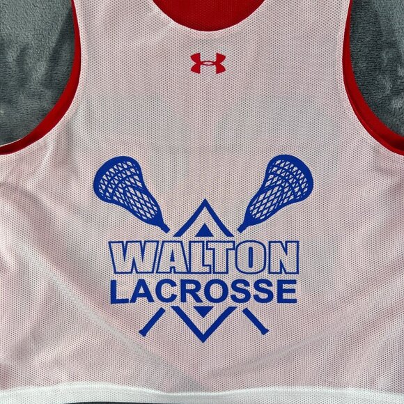 Under Armour Lacrosse LAX Walton Raiders Reversible Jersey Youth Boy YL NEW - Picture 8 of 8